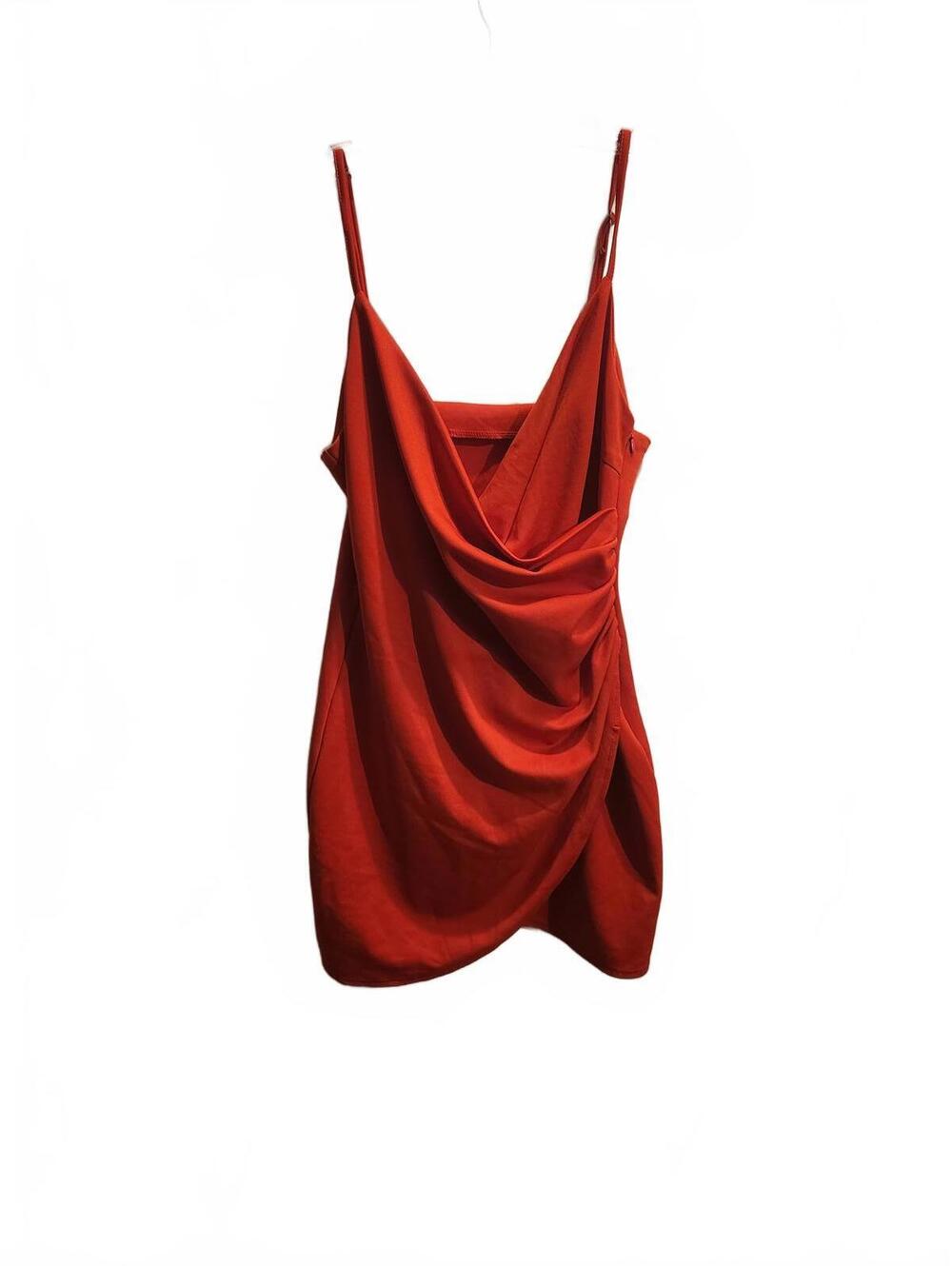 Shein Red Gorgeous Mini Dress. Women's Size Large. 27 inches long. 14 inch waist